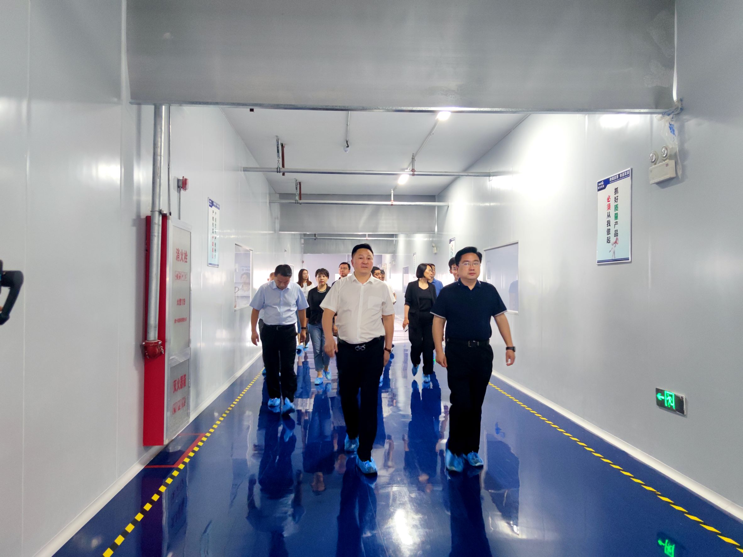 高新区管委会莅临南宫28NG相信品牌力量调研指导