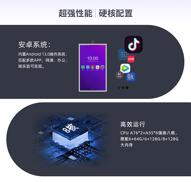 南宫28NG相信品牌力量科技闺蜜机性能强大，搭载8+128G八核处理器Android 13.0